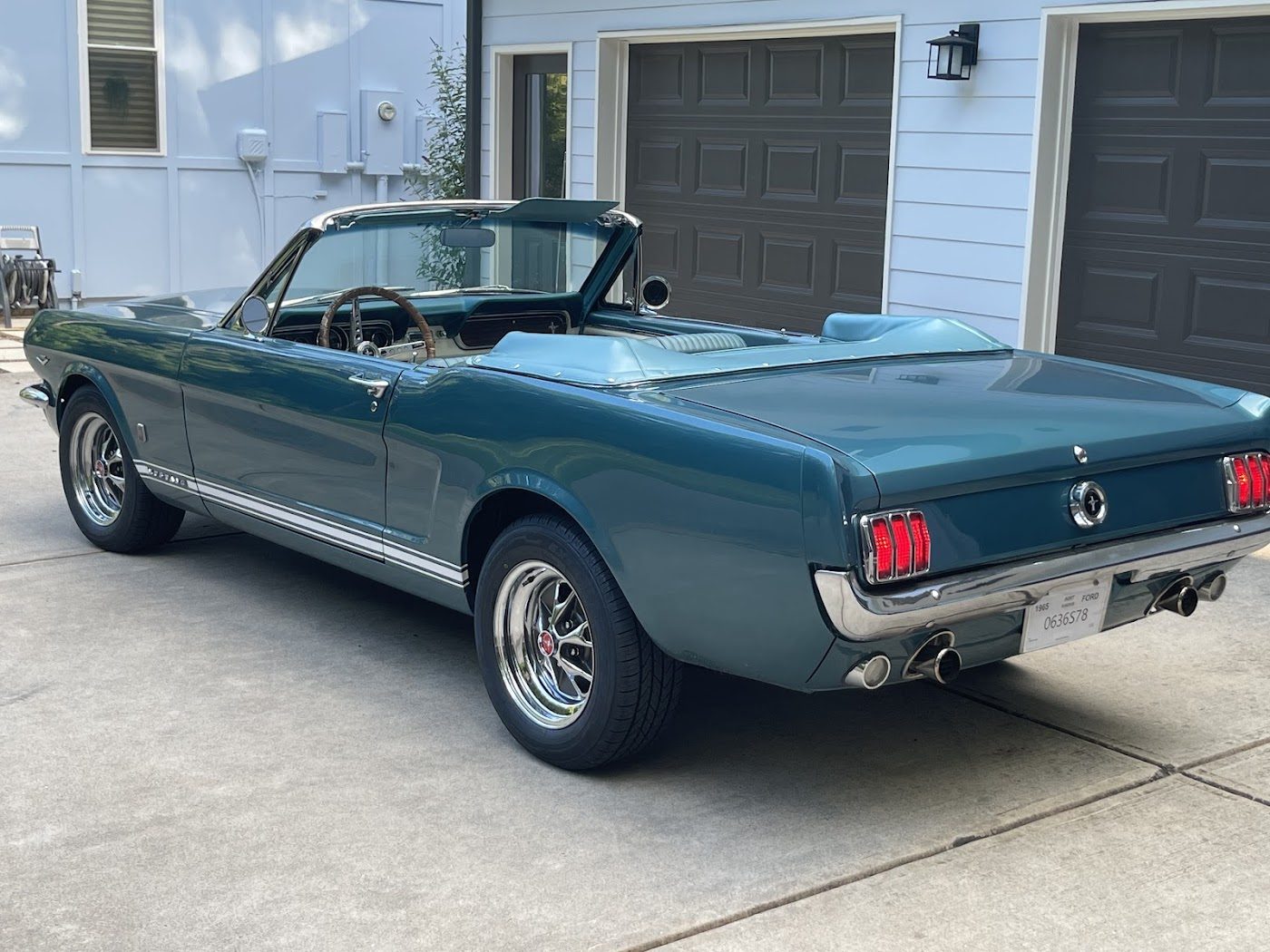 Classic Mustang convertible