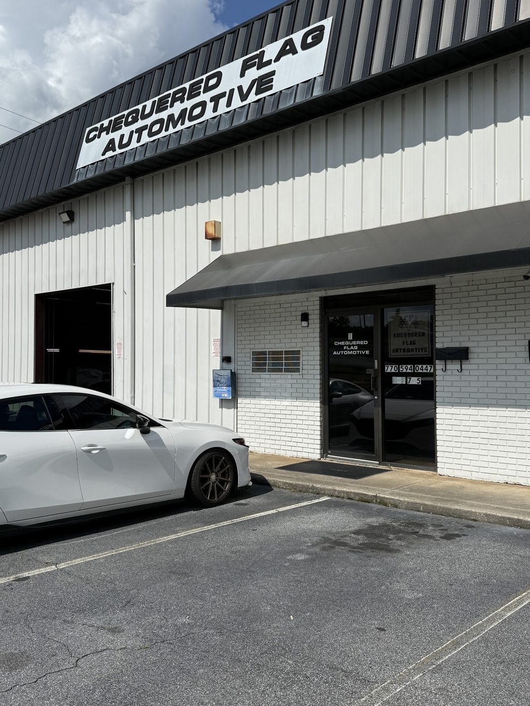 Chequered Flag Automotive shop in Roswell